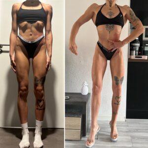 Transformation physique prépa bikini femme steph coach coaching la Rochelle et en ligne